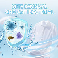Lessive liquide écologique jetable à quatre compartiments pour le lavage des tissus, élimination des taches et éclaircissement des vêtements, pour usage domestique