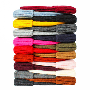 Venta al por mayor de <span class=keywords><strong>gorros</strong></span> de punto personalizados logotipo gorro cálido con bordado personalizado de los hombres gorro de invierno de ganchillo - Product Image 4