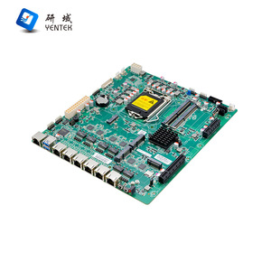 Yentek R270E Motherboard Q250 <b>LGA1151</b> Micro Atx 6 Gigabit Ethernet Ports Enterprise Router DDR4 Dual Channel - Product Image 2