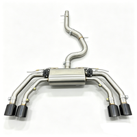 Système d'échappement Valvetronic personnalisé pour Audi S3 8Y 8V 2.0T Tuning Catback, son parfait avec télécommande