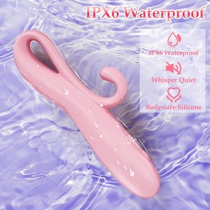 Juguete Sexual para Adultos al por Mayor, Vibrador AV, Venta Directa de Fábrica, MOQ Bajo, Personalizable, Recargable por USB, Resistente al Agua IPX6, 10 Frecuencias - Product Image 6