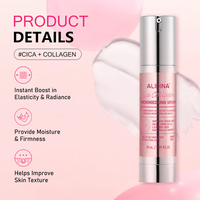 Collagène Needle Shot Boosting Ampoule Raffermissant et Élasticité Extrait de collagène Peau douce et verre Sérum rose Booster de peau coréen B