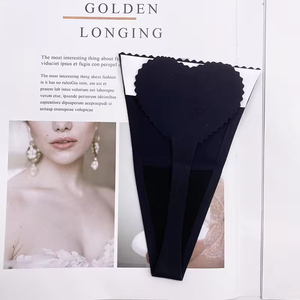 Culotte G-string sans bretelles pour femme, design personnalisable, taille basse, unie, sexy, non tissée, respirante, écologique, antibactérienne - Product Image 4