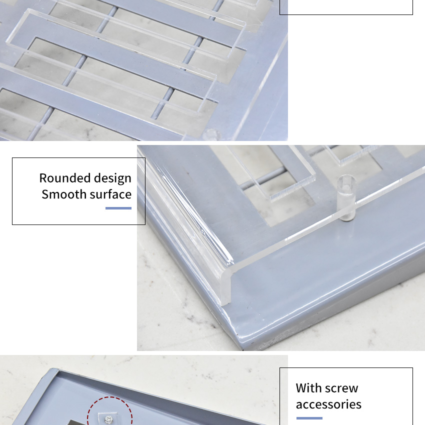Hot Sale Acrylic Tile Table Top Metal Countertop Quartz Granite Ceramic Factory Stone Desk Rack Display Stand