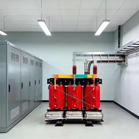 Transformateur élévateur-abaisseur 6kV 10kV 20kV 35kV, conception compacte et peu encombrante, dispositif de distribution électrique civile