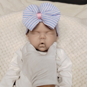 Poupée Bébé Reborn Réaliste en Silicone Entièrement en Silicone, Non Peinte, Poids Réel, 20 Pouces/50 CM, Corps Entier, Peut Ouvrir la Bouche, Nouveau-né, Poupée Vierge à Personnaliser - Product Image 5
