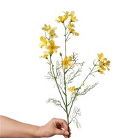 Fleur de moineau en soie de haute qualité pour arrangement de comptoir domestique, arrière-plan de hall d'hôtel ou de mariage, moderne, réaliste et durable