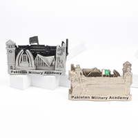 Porte-cartes de visite en métal personnalisé pour souvenirs touristiques, décoration de table, cadeau d'entreprise