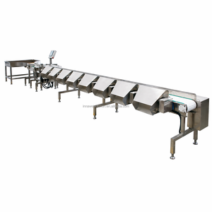Calibradora de peso para tarros de aceitunas y clasificadora de jamón para el envasado de alimentos mediterráneos en talleres de exportación. - Product Image 1