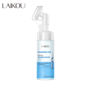 LAIKOU 120ml Crème Nettoyante à l'Acide Hyaluronique Anti-Rides Nettoyage en Profondeur avec Brosse de Massage Réduit les Points Noirs - Product Image 1
