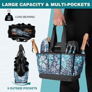 Free sample <b>Garden</b> <b>Tool</b> Bag Manufacturer Home <b>Storage</b> for Gardening by Men and Women <b>Tool</b> Kit Bag with Hand Tooled Basket - Product Image 4
