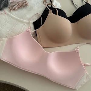 Lingerie estiva <span class=keywords><strong>senza</strong></span> cuciture con scollo basso e <span class=keywords><strong>senza</strong></span> <span class=keywords><strong>imbottitura</strong></span> per seni piccoli, previene la caduta, <span class=keywords><strong>reggiseno</strong></span> <span class=keywords><strong>senza</strong></span> <span class=keywords><strong>ferretto</strong></span> per donna - Product Image 4