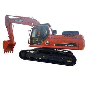 Excavadora usada <span class=keywords><strong>Doosan</strong></span> DX300, maquinaria de construcción excedente de Corea del Sur, buena marca con componente de motor central a un precio asequible - Product Image 1