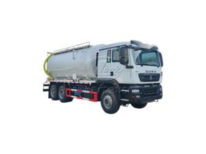 Heavy Duty Sinotruk 6*4 10 Tyres 18-<b>25m</b>³ Sewage Suction Truck With Import Robuschi Hibon Jurop Samson Moro Cvs Vacuum Pump - Product Image 1
