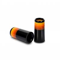 Ferrules de golf noires en plastique pour clubs de fer et de driver, avec anneau simple argenté, logo personnalisé OEM, vente en gros d'usine, faible MOQ