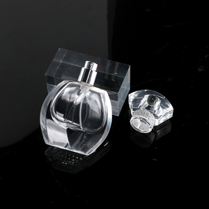 Perfume Bottle Customized Luxury Transparent <b>Glass</b> Perfume Packaging <b>Glass</b> <b>Container</b> Spray Bottle With Spray Cap - Product Image 5