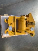 Coupleur inclinable jaune haute résistance en acier, 180 degrés, avec roulement, pour moteur de 3,5-4T, pour excavatrices de marque de haute qualité