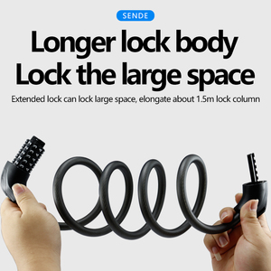 SENDE <strong>Combination</strong> Steel Cable <strong>Bike</strong> <strong>Lock</strong> 5 Digit Smart Bicycle Cable <strong>Lock</strong> Bicycle Accessories Electric Scooter <strong>Lock</strong> <strong>Bikes</strong> - Product Image 3