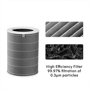 M8R-FLH de filtre HEPA de remplacement, compatible avec le purificateur d'air Mi 3C 3H 3, 2C 2H 2S, Pro, triple couche avec charbon actif - Product Image 5