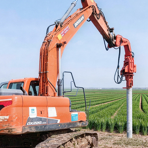 Foret hélicoïdal <span class=keywords><strong>pour</strong></span> poteaux de pieux en I, machine de forage de puits, résistant à l'usure - Product Image 1