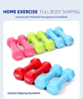 Haltère hexagonal à vendre gym perte de poids oem poids libre fitness couleur haltères en caoutchouc
