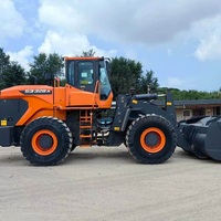 Wheel Loader SD320A 5.5TON Baru dengan Bucket Batu 3.2m³ untuk Afrika