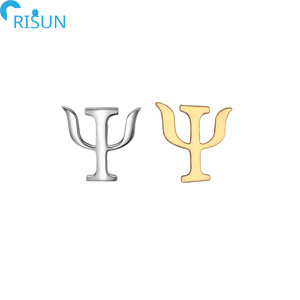 Épingles à revers personnalisées en émail 3D, <span class=keywords><strong>psychologue</strong></span>, psychologie, PSY, Phych, Psi, symbole, badges, broches, épinglette en émail personnalisée - Product Image 6