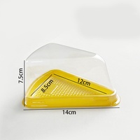 Boîte à bonbons en plastique transparente jetable avec logo personnalisé, en PVC, de qualité alimentaire, pour chocolat, biscuits, pâtisseries, emballage, conteneur, gobelet