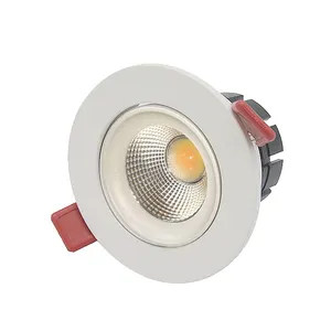 Benory 24V 8W Recessed Ceiling Spot 2000-6000k Tunable White Single Color 2800k Dali Pwm Dimmable Loxone Smart Downlight