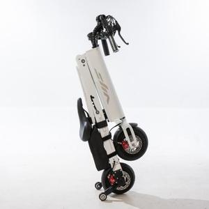 <span class=keywords><strong>Vélo</strong></span> <span class=keywords><strong>électrique</strong></span> pliable portable pour adultes, hommes et femmes, <span class=keywords><strong>léger</strong></span>, pour les trajets quotidiens, moteur à moyeu avant, frein à disque, vitesse maximale de 12 km/h - Product Image 5