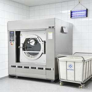 Lavadora Industrial de Acero Inoxidable para Hoteles, de Carga Frontal, Totalmente Automática, de 15kg-120kg, Fabricada en China - Product Image 1