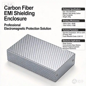 อุปกรณ์เสริมทอจากคาร์บอนไฟเบอร์ 100% - ผ้าที่มีน้ำหนักเบาเป็นพิเศษ - Product Image 3