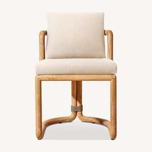 Nhà Máy Bán Hàng Trực Tiếp Hỗn Hợp Chất Liệu Chất Lượng Cao Hiện Đại Rắn Gỗ Tếch Ngoài Trời Ăn Đặt Bền UV Nước Chống Lại Đồ Nội Thất Biệt Thự - Product Image 5