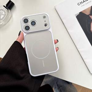 Nouvelle coque simple en acrylique pour iPhone 17 PM, compatible avec iPhone 16 Pro Max, coque de protection magnétique anti-chute - Product Image 4