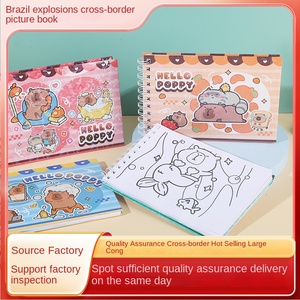 <span class=keywords><strong>Livre</strong></span> de coloriage personnalisé pour enfants, carnet à spirales mignon, <span class=keywords><strong>livre</strong></span> de coloriage pour enfants, soulagement du stress, peinture, dessin, livres de coloriage pour cadeau - Product Image 3