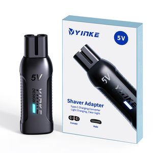 Adaptateur de chargeur de <span class=keywords><strong>rasoir</strong></span> Type-C 5V amélioré pour Philips <span class=keywords><strong>Oneblade</strong></span> QP1924/QP2724/QP2834/QP4530, adaptateur d'alimentation pour <span class=keywords><strong>rasoir</strong></span> électrique - Product Image 1