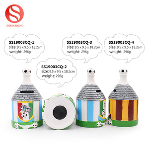 Brésil cadeaux <span class=keywords><strong>garçon</strong></span> motif animal personnalisé créatif pas cher football en céramique maison <span class=keywords><strong>tirelire</strong></span> - Product Image 6