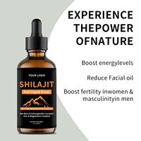 Compléments alimentaires en gommes de Shilajit de l'Himalaya OEM avec des bienfaits antioxydants pour l'énergie, la concentration et le soutien immunitaire