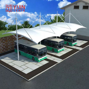 Estructura de Acero para Techo de Estacionamiento, Útil Cubierta para Estacionamiento al Aire Libre - Product Image 1