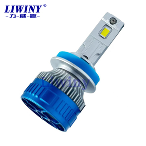 Liwiny vendita diretta della fabbrica 7000 lumen faro allo xeno led h4 h7 h11 9005 9006 h1 tre colori ha condotto la luce lampadine recensione - Product Image 2