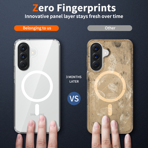 غطاء هاتف سامسونج A57 عالي الجودة من المصنع، حافظة مغناطيسية مقاومة للصدمات مع غطاء خلفي شفاف مقاوم للخدوش - Product Image 4