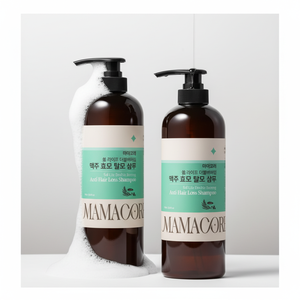 MAMACORE Korean Sol Life Double Beering Organic Nourishing Anti-Hair Loss Gel <b>Shampoo</b> Herbal Ingredients for All Hair Types - Product Image 2