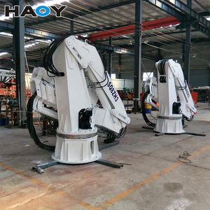 Manipulateur de grue à pont flottant marin 8t nacelle télescopique pour machine de pêche en bateau fabriquée en Chine - Product Image 3