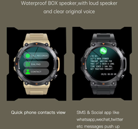 Reloj Inteligente Android K56 PRO con Pantalla IPS, Monitor de Actividad Física, Respuesta a Llamadas, Batería de 400 mAh, Resistente al Agua IP68, 4 Días de Duración de la Batería