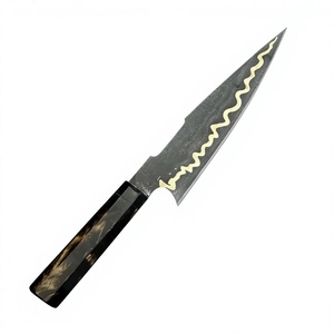 Handcrafted Damascus Steel Chef <b>Knife</b> Modern Ambidextrous Dishwasher Safe Customizable Options Extra <b>Sharp</b> Durable Brushed - Product Image 2
