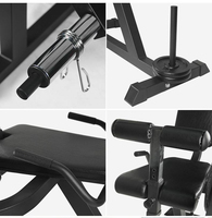 BunnyHi JSY021 Machine à charge libre réglable pour extensions et curls des jambes, machine rotative spécialisée pour développer les quadriceps et les ischio-jambiers