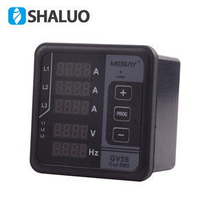 Medidor Multifunción Digital Shaluo GV59 True RMS, Voltímetro, Amperímetro, Medidor de Frecuencia, Entrada de CA/CC Monofásica - Product Image 1