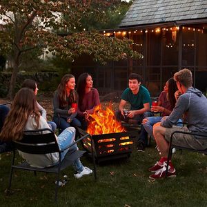Cesto per Falò Quadrato Personalizzato con Struttura KD per Picnic e Feste, per Bruciare <span class=keywords><strong>Legna</strong></span> - Product Image 6