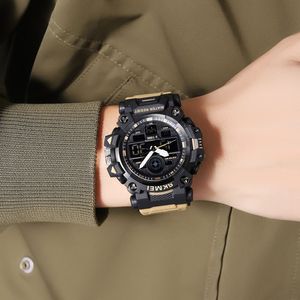 Montre Skmei 2226 pour homme, avec alarme LED, date, double affichage analogique-numérique, chronographe, compte à rebours, montre-bracelet pour homme, Reloj Para Hombre - Product Image 6