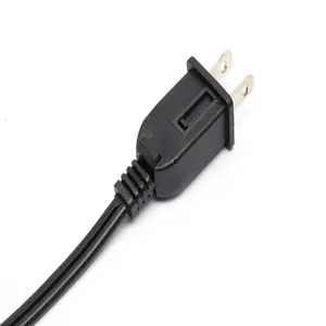 Factory Price High Quality 3 Pin Prong Wire US Plug Power Cable Power Cords Cable AC Power Cord Extension Cord